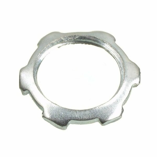 American Imaginations 1.25 in. Galvanized Steel Round Metal Lock Nut AI-37102